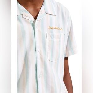 Loser Machine Hellsgate Woven Button Up Shirt - Size Medium - As Seen On OBX